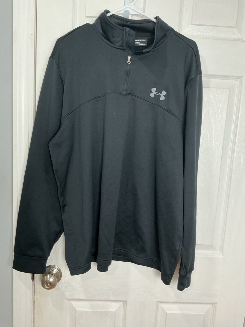 Under Armour Black Quarter-Zip Performance Pullover